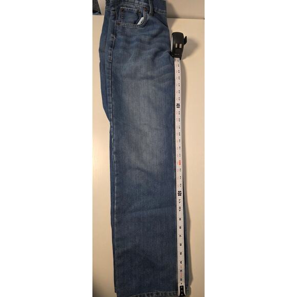 Levi's 505 Men's Slim Straight Fit Light Wash Denim Blue Jeans 29x29 NormCore - Picture 7 of 7